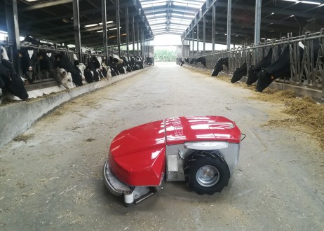 Robots limpeza, alimentação